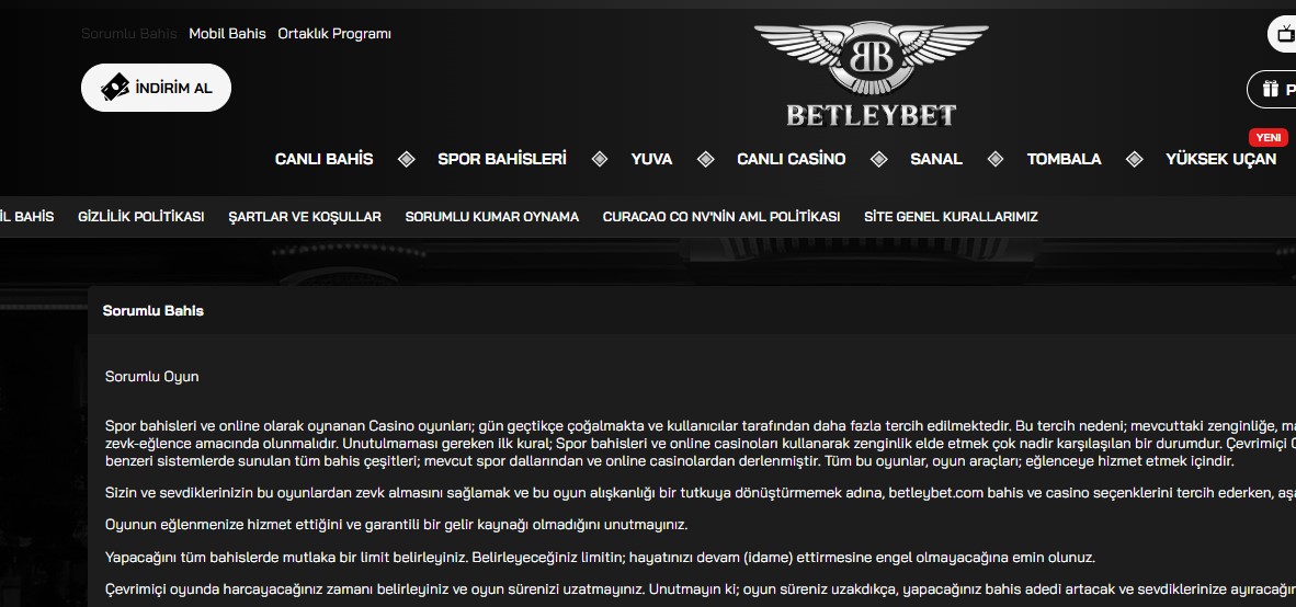 Betleybet İnstagram